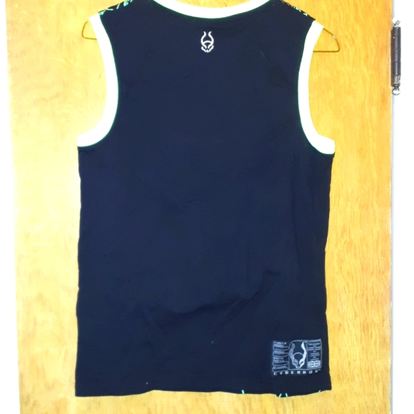 Cyberdog London Sleeveless Cyber Shirt sz S - Picture 3 of 4